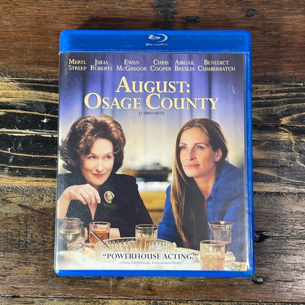 August Osage County DVD Blue Ray
